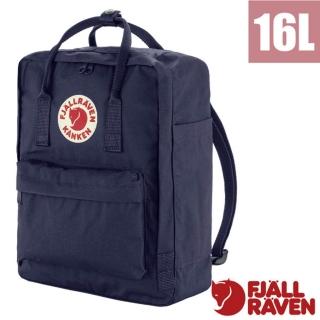 【Fjallraven】Kanken 多功能輕量防潑水日用背包16L.通勤書包/ 23510-576 午夜紫