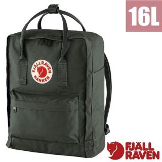 【Fjallraven】Kanken 多功能輕量防潑水日用背包16L.通勤書包/ 23510-660 森林綠