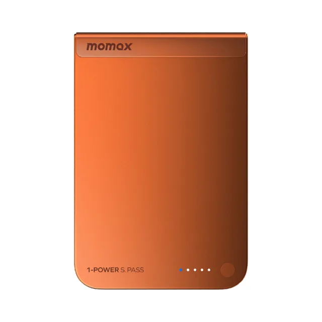 【Momax】5000mAh Qi2 無線磁吸行動電源 (型號1-Power S.Pass) CCC認證 中秋送禮