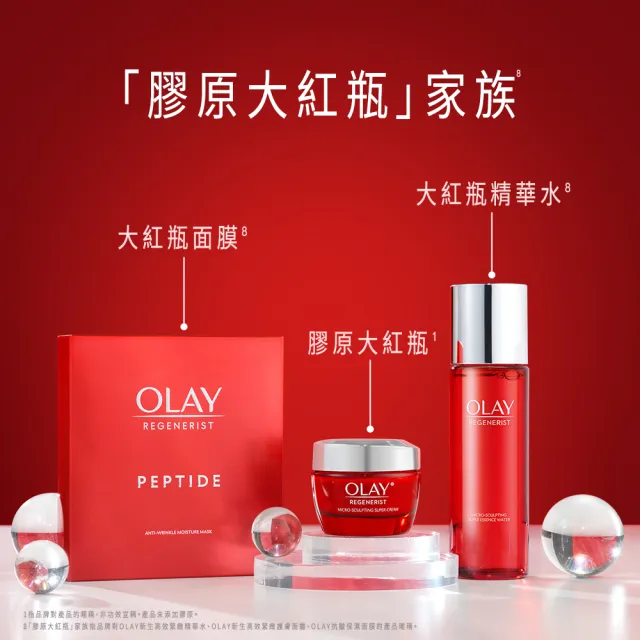 【OLAY 歐蕾】新生高效緊緻護膚面霜50g (膠原大紅瓶)