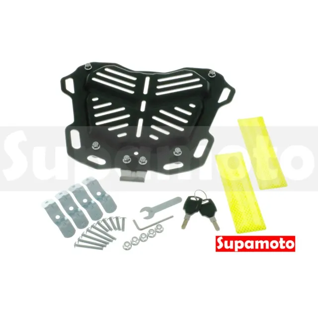 【Supamoto】45L—機車鋁合金尾箱(重機/通用/行李箱/鋁箱/後箱/摩托車/大羊/快拆/檔車/CT125/CB350)