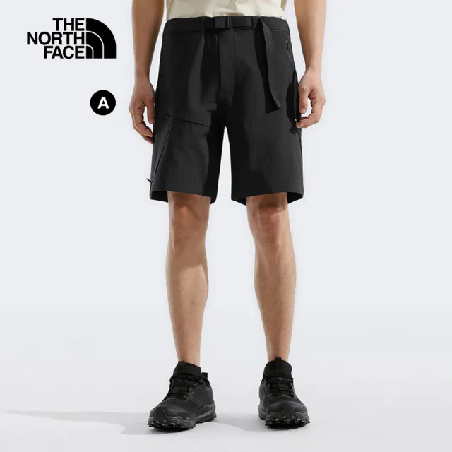 【The North Face】男女款吸濕排汗短褲(多款任選)