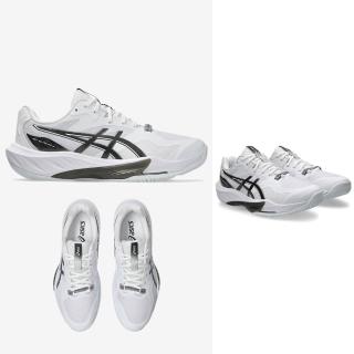 【asics 亞瑟士】SKY ELITE FF 4 男款 排球鞋 1053A084-100 白 黑 室內球場鞋 緩衝 避震