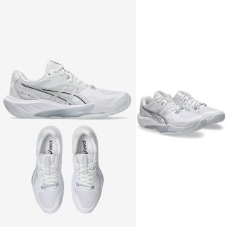【asics 亞瑟士】SKY ELITE FF 4 女款 排球鞋 一般楦 1052A092-101 白 銀 室內球場鞋 緩衝 避震