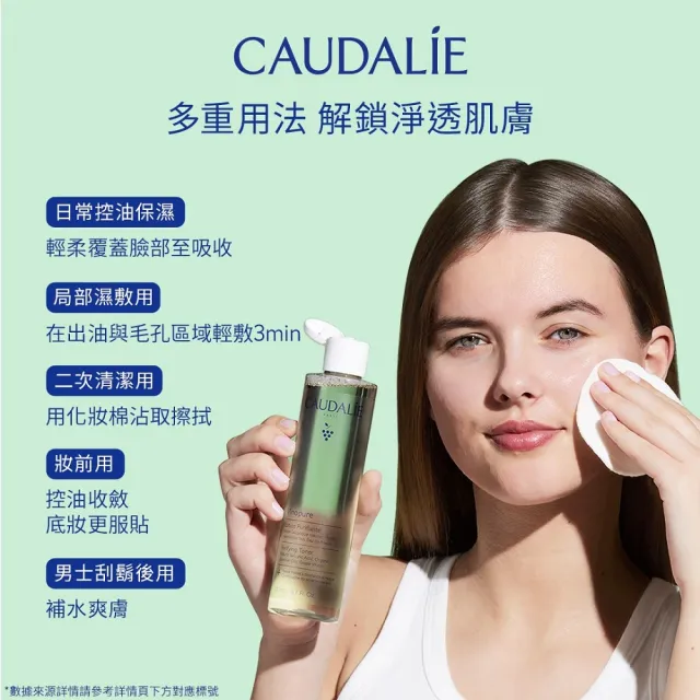 【CAUDALIE 歐緹麗】買2送2★葡萄毛孔淨化活膚水 200mlx2