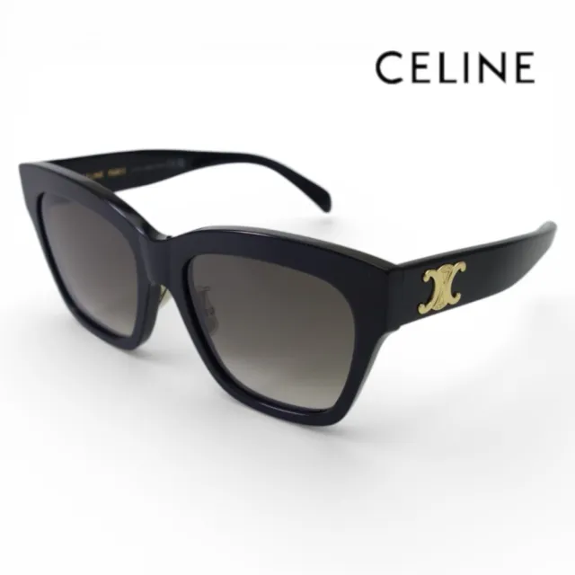 【CELINE】CL40253F 01F 55mm 太陽眼鏡/墨鏡 公司貨