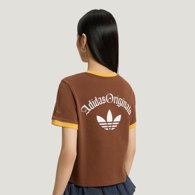 【adidas 愛迪達】短袖上衣 T恤 女 - Originals KT3061