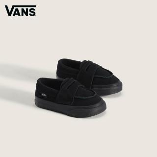 【VANS】官方旗艦 Loafer 53 小童款黑色滑板鞋(童鞋)