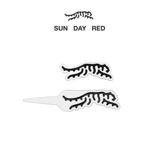 【SUN DAY RED】LONE ICON DIVOT TOOL & BALL MARKER KIT 高爾夫球標組 白色