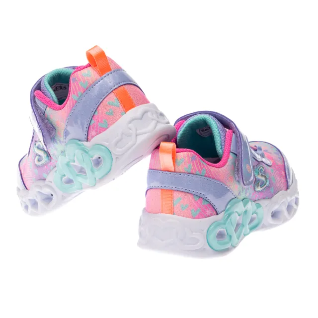 【SKECHERS】女童系列 女童鞋 燈鞋 INFINITE HEART LIGHTS(303261LLVMT)