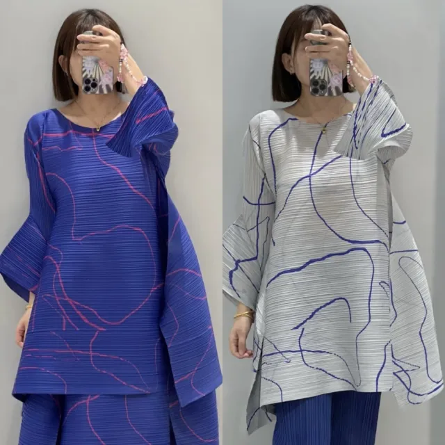 【巴黎精品】現貨+預購 三宅風皺褶衣服連身裙褶皺上衣洋裝名媛大尺碼女裝(無袖長裙女裙子5款b1a76 C)