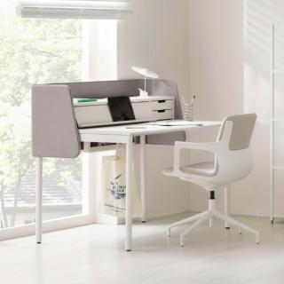 【iloom 怡倫家居】NEWT 1200型工作桌 含隔板(書桌 桌子 電腦桌 工作桌 學生書桌 學習書桌 辦公桌)