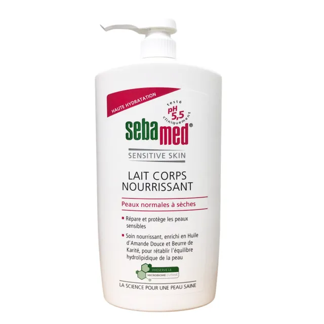 【SEBAMED 施巴】潤膚乳液(抗乾敏保濕乳液)1000ml (抗乾敏 法國限定版)