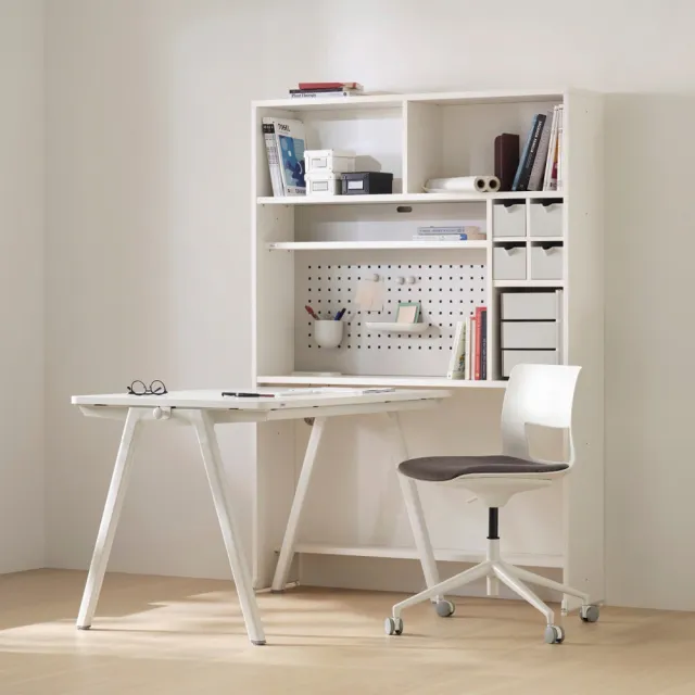 【iloom 怡倫家居】ROY 1200型5層收納書桌組(書桌 桌子 電腦桌 工作桌 兒童書桌 學生書桌 辦公桌)