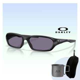 【Oakley】Terraforma 運動抗UV太陽眼鏡(OO9530-01 Prizm Grey 鏡片)