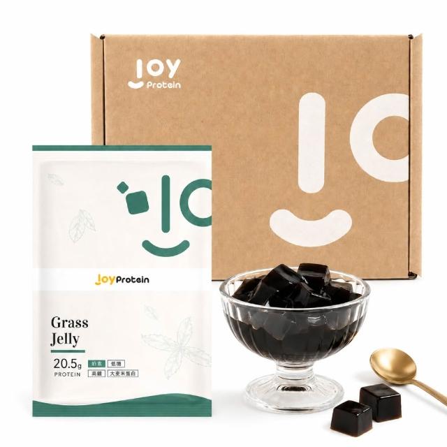 【joyprotein】高蛋白仙草沖泡飲隨手包36g*12入/盒(拿鐵、奶凍風味、MIT、即飲、高蛋白飲)