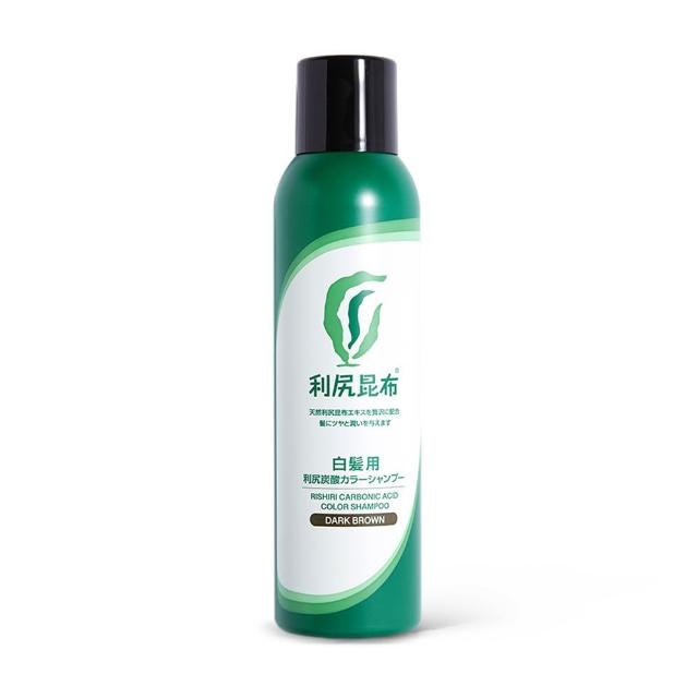 【台隆手創館】Sastty利尻昆布 白髮用染髮慕斯180g(黑色/深棕色)