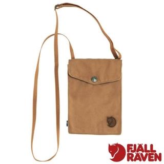 【Fjallraven】小狐狸 Pocket 防潑水耐磨旅行隨身袋.手機證件袋/24221-228 卡其棕