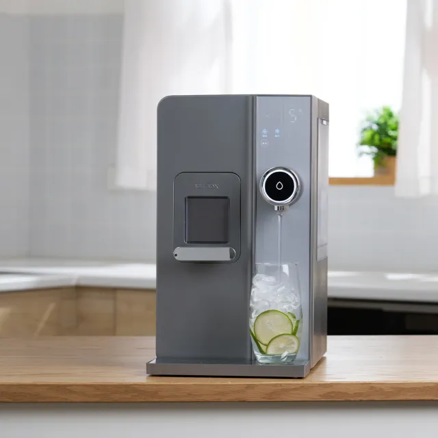【OASIS】桌上型三溫製冰沁淨飲水機(冰溫熱/冰塊機/製冰機/冰上奇機/子彈冰塊免安裝/開飲機/IF-3ICE01M)
