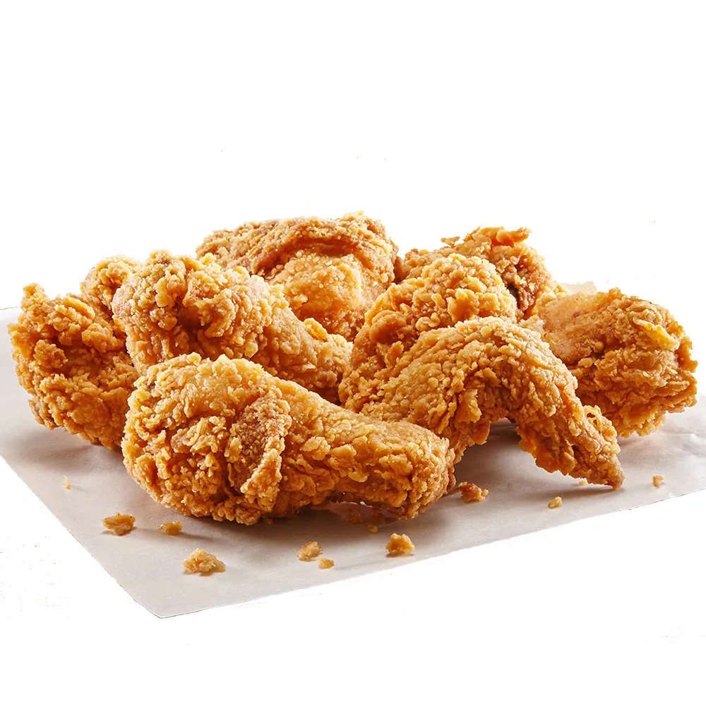 【上野物產】台灣產 嚴製原味轟炸雞腿 x4隻(100g±10%/隻)