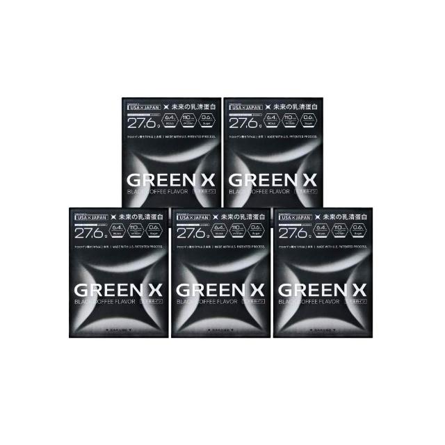 【TAIZAKU 火星生技】GreenX進化乳清蛋白-義式深焙風味 5送1入 40gX4包/盒(分離乳清蛋白)
