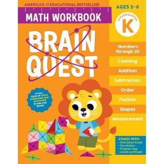Brain Quest Math Workbook： Kindergarten