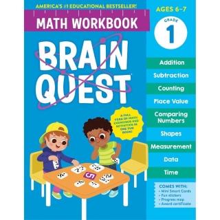 Brain Quest Math Workbook： 1st Grade