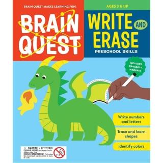Brain Quest Write and Erase： Preschool Skills