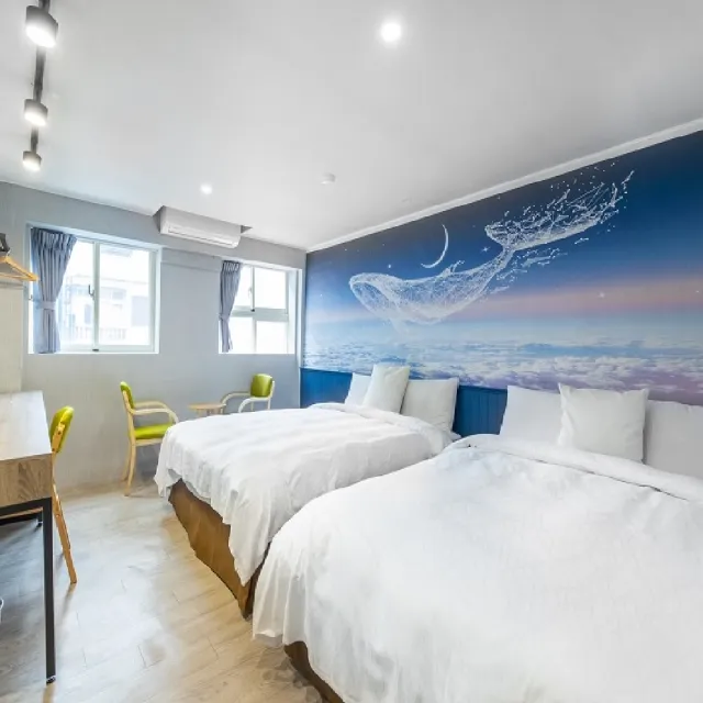 礁溪帝王行旅｜快閃優惠!限時升等家庭房★2大贈2小含4客早餐（贈免費體驗釣蝦)