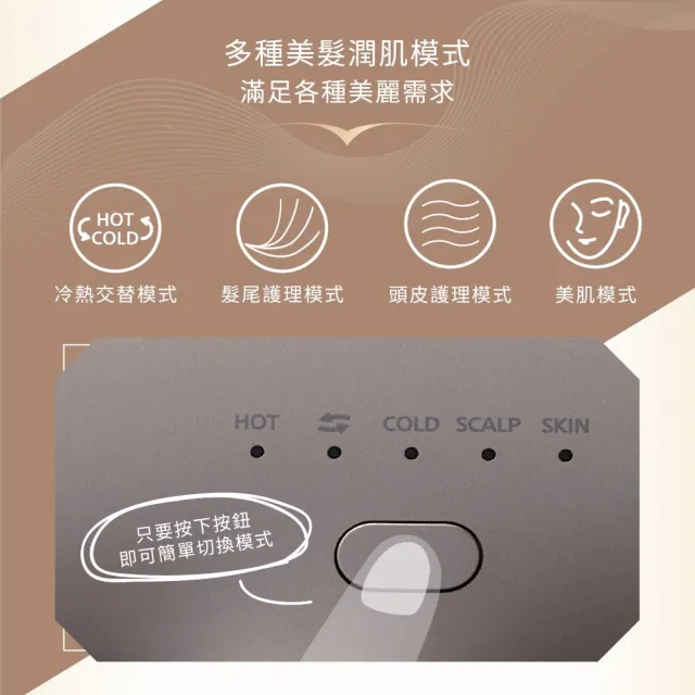 【Panasonic 國際牌】奈米水離子吹風機-迷霧金(EH-WNA9M-E)