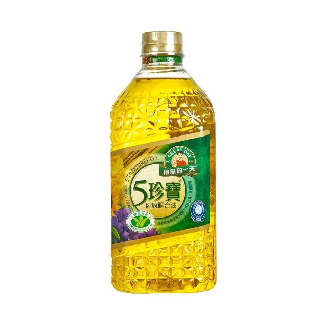 【得意的一天】五珍寶健康調和油2L*3入組