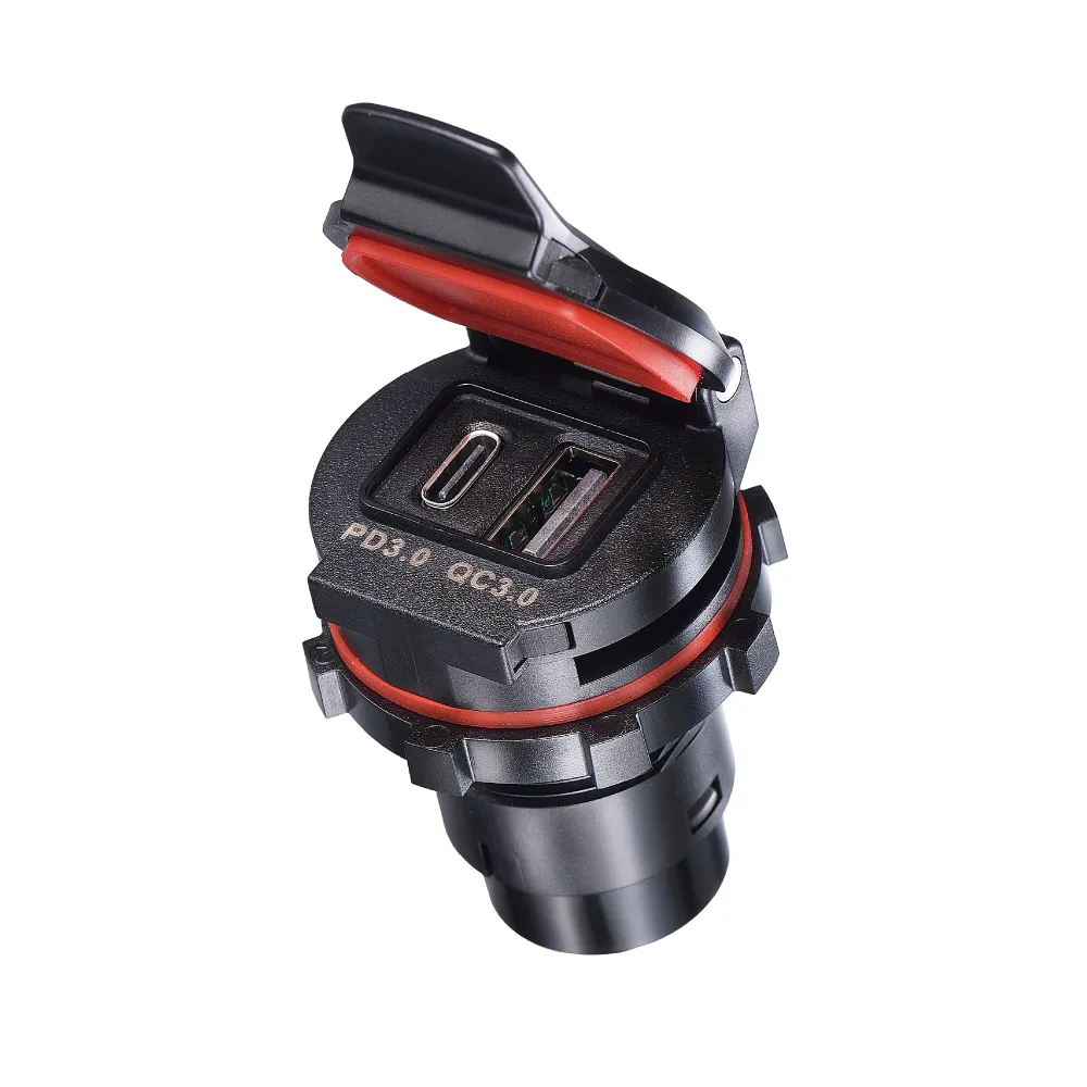 【PX 大通-】SYM 36w 48w瓦機車USB TYPE C 車充 充電 PD3.0 快充防水(MP3611S 4811S 4811Y)