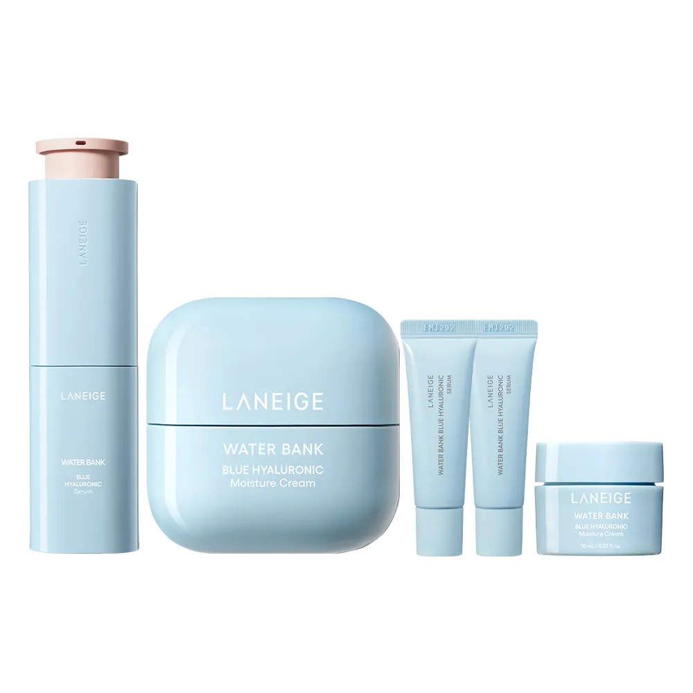 【LANEIGE 蘭芝】官方直營 水酷修護保濕精壩雙星組(保濕精華 50ml 保濕霜 50ml 送禮首選)