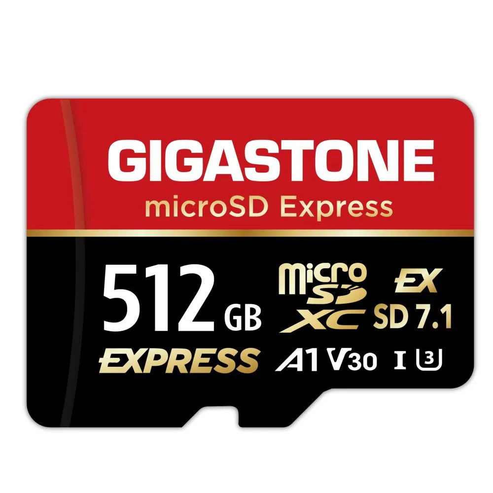 【Gigastone 立達國際】A1 V30 512GB microSD Express 高階遊戲記憶卡 ( 適用 Nintendo Switch 2 )