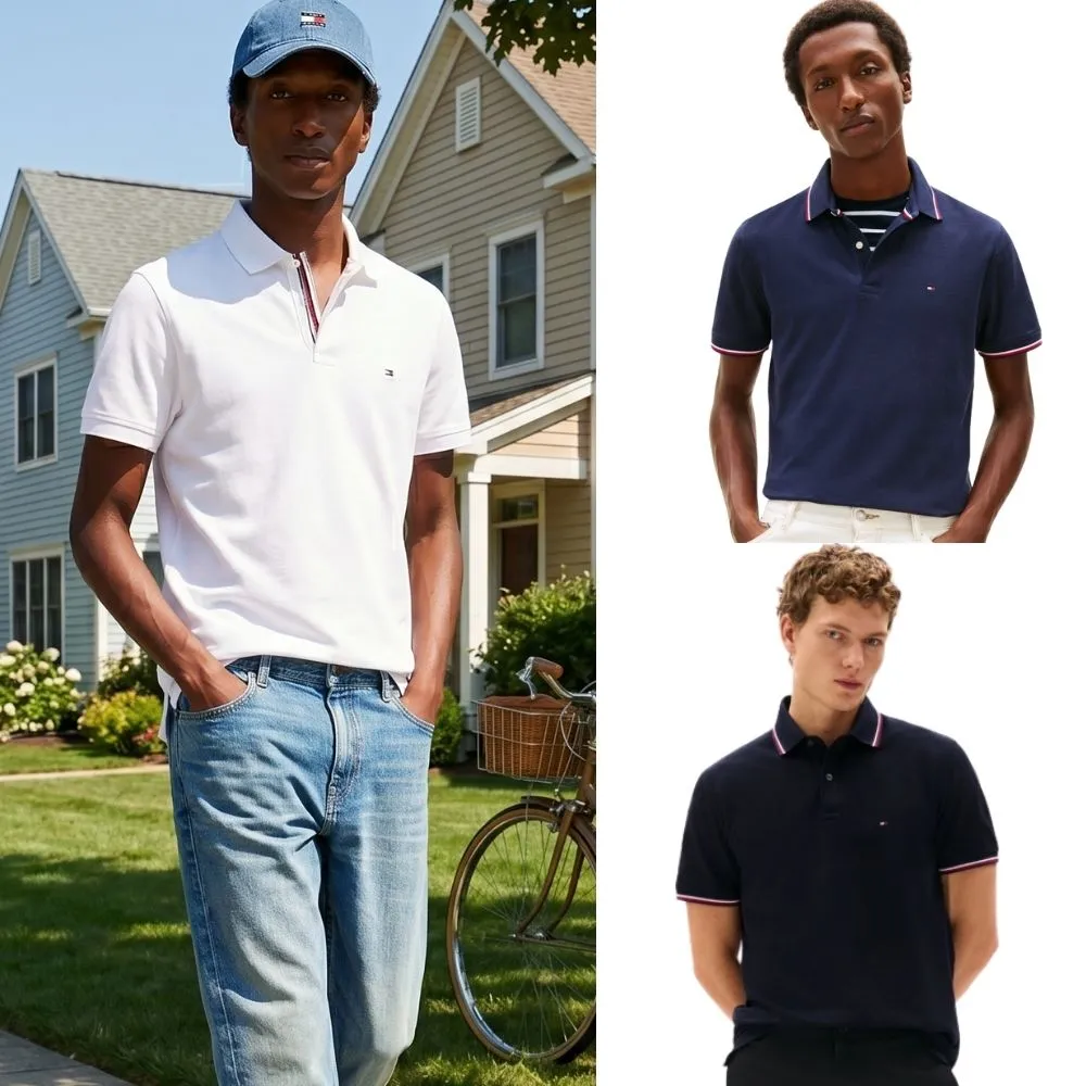 【TOMMY HILFIGER】官方旗艦館 多功能POLO 吸濕排汗 彈力POLO 修身POLO