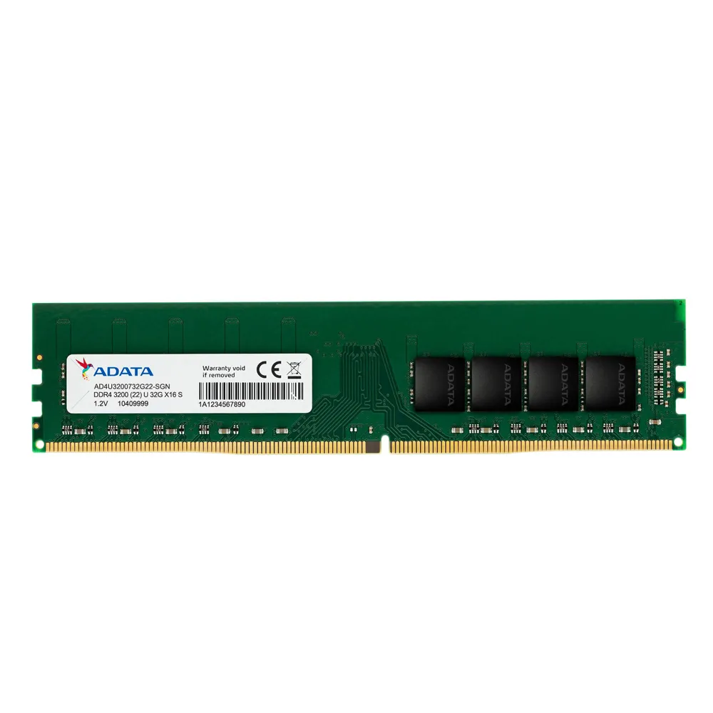【ADATA 威剛】Premier DDR4 3200 32GB 桌上型記憶體(AD4U3200732G22-SGN)