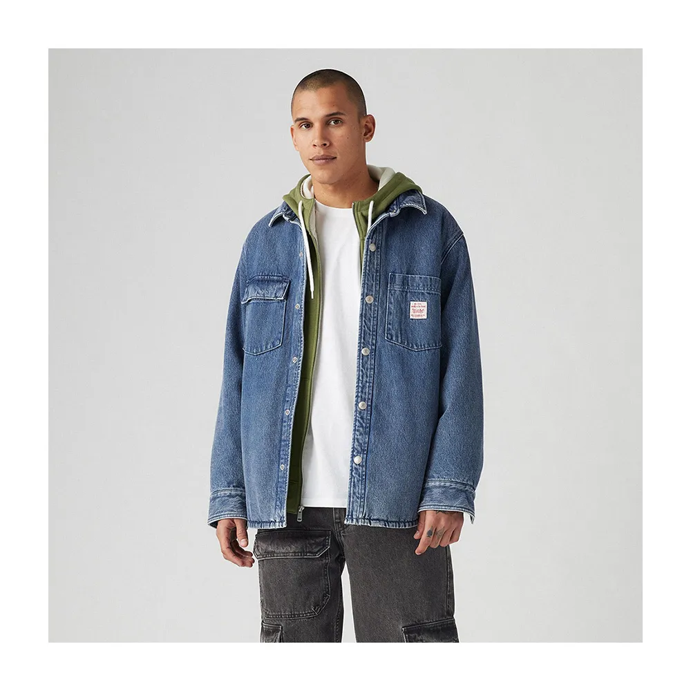 【LEVIS】Workwear工裝系列 男款 工裝牛仔外套 / 襯衫 上衣 熱賣單品 A8582-0004