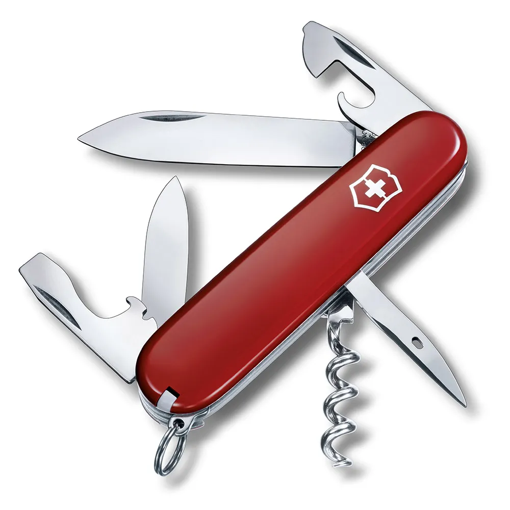 【VICTORINOX 瑞士維氏】勇武者12用 瑞士刀(紅)