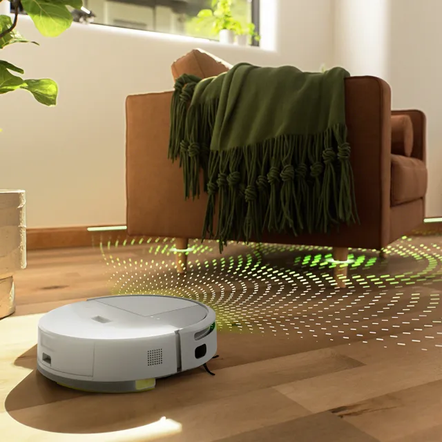 【iRobot】新機 Roomba 205 Combo 掃拖機器人晨霧白(內建集塵壓縮/70倍吸力/深層拖地/快速建圖/不斷電續掃)