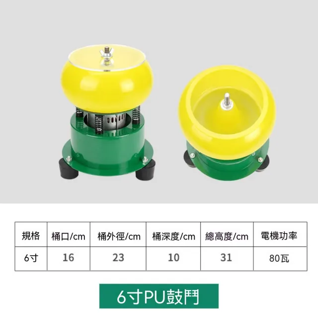 嶼川 拋光機 研磨機 玉石拋光機 震桶機 振動翻滾自動拋光 PU 耐磨防刮桶體（100V）