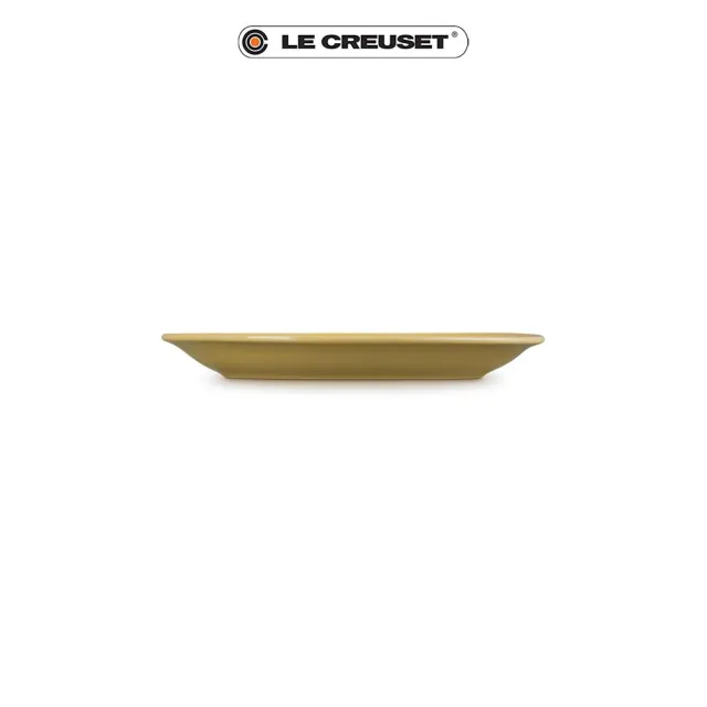 【Le Creuset】瓷器圓盤 19cm(溫桲黃/雪花白 2色選1)
