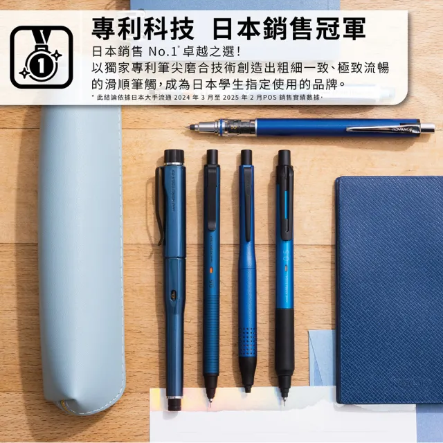 【uni】KURU TOGA 金屬版 筆芯自旋轉自動筆 M5-KH (0.5mm)