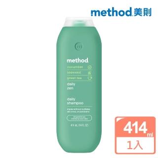 【method 美則】感官洗髮精-綺綠賦活414ml(染色髮質 持久香氛)