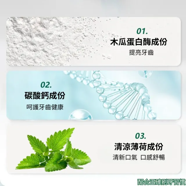 【iBloom】三井美白去漬牙膏100ml 綠葉 8入組 (去漬潔白 雙重薄荷 清新口氣)