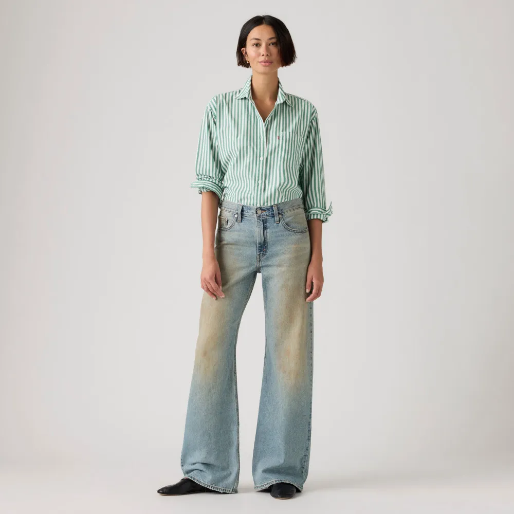 【LEVIS】ROSE 朴彩英同款 LOOSE BOOT 低腰 寬鬆靴型褲 牛仔褲 女生牛仔褲 人氣新品 005DO-0047