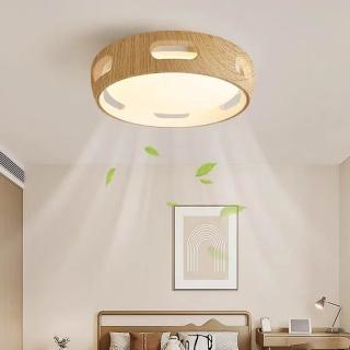 MIDUO覓朵 全光譜靜音風扇燈 空氣淨化款(吊扇燈 無極調光 led 110v 臥室書房用)