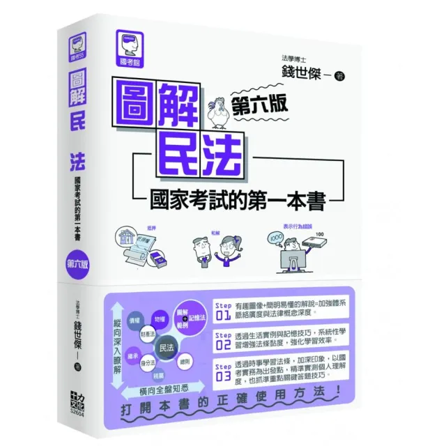 圖解民法：國家考試的第一本書（第六版）