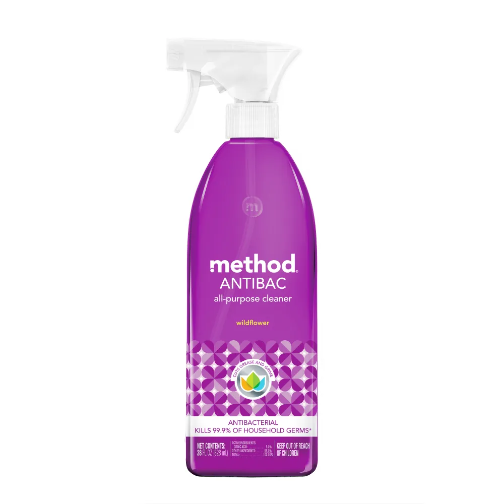 【method 美則】全方位抗菌清潔劑-百花香828ml(防疫 抗菌液 天然安心)