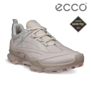 【ecco】BIOM C-TRAIL W 蹤跡健步山系防水運動休閒鞋 女鞋(暖米棕 80332361524)