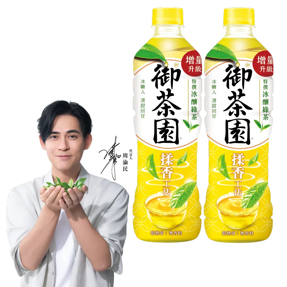 【御茶園】特撰冰釀綠茶590mlx2箱(共48入-官方直營)